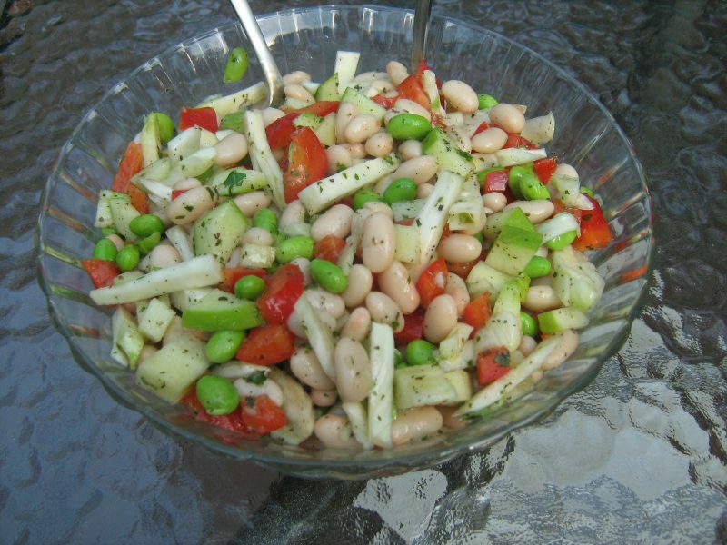 Sweet Tart Bean Salad